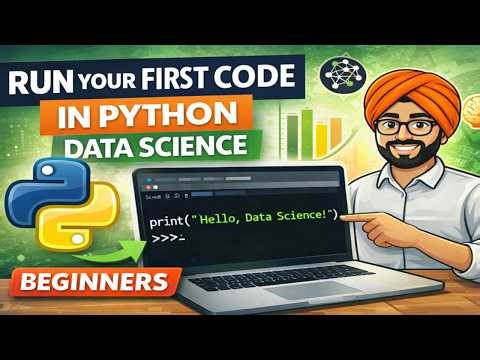 Python Tutorial for Beginners | Run Your First Python Code in 5 Minutes