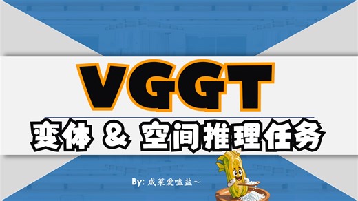 Feed-Forward 3D Model - 第2讲 VGGT变体&空间推理任务