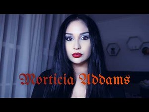 Morticia Addams Halloween Makeup Transformation 2025 (Easy Tutorial + Glam Look)