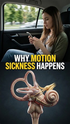 The Real Science Behind Motion Sickness & Vomiting! 🚗⚡ | 3D Science