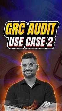 GRC Audit Use Case Explained in 60s | Governance, Risk & Compliance