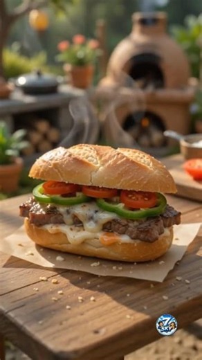 🥪 Ultimate Sub Sandwich Recipe | Loaded American Sub | Fresh & Delicious Fast Food 😍 #shorts