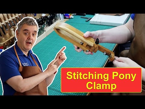 Leatherwork Stitching Pony - Clamp on.