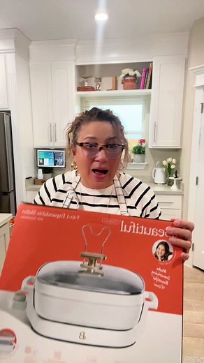 @Drew Barrymore @Beautiful By Drew electric 5 in 1 skillet with Mexican Rice recipe!@Walmart #skillet #unboxing #walmart #beautiful #mexicanfood