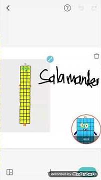 A Salamander is NOT a Number! (Numberblocks edition)
