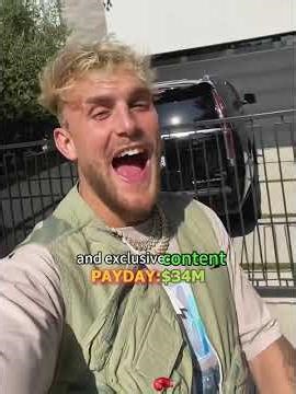 Jake Paul’s HUGE Paycheck for Fighting Anthony Joshua – You Won’t Believe the Numbers!