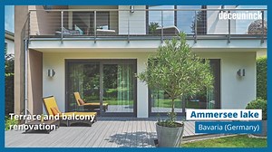 Twinson terrace planks are easy to install and ensure a stylish result, as this balcony and terrace renovation illustrates. The non-visible click-system offers maximum comfort, elegance and durability. | Deceuninck