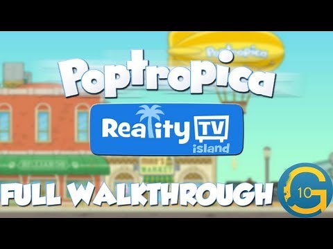 Poptropica - Reality TV Island Full Walkthrough