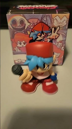 FNF needle juice boyfriend figure unboxing