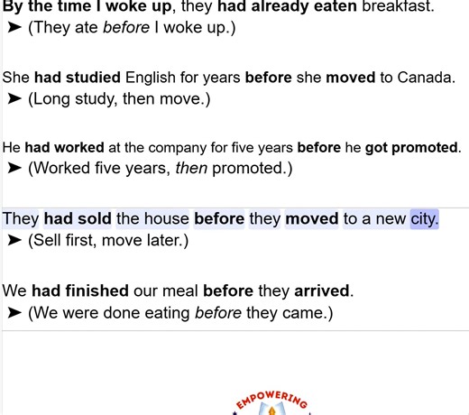 Past Simple Past Perfect Grammar Made Easy part 1 | Empowering English Learning