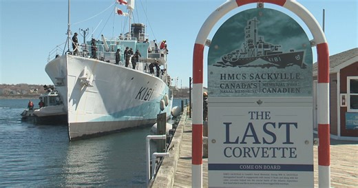 Canada’s oldest warship returns to the Halifax Waterfront for the summer