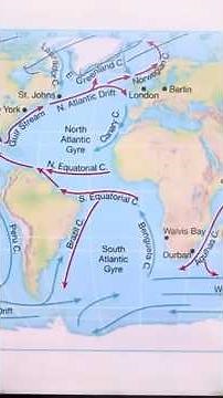 ocean currents of atlantic ocean