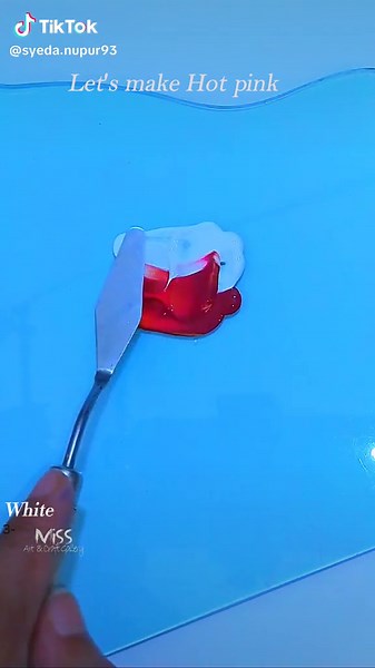 How to Make Hot Pink Color Mixing