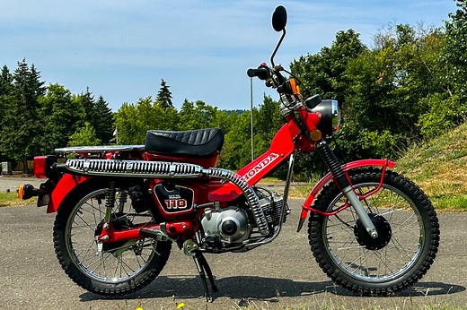 No Reserve: 1986 Honda CT110