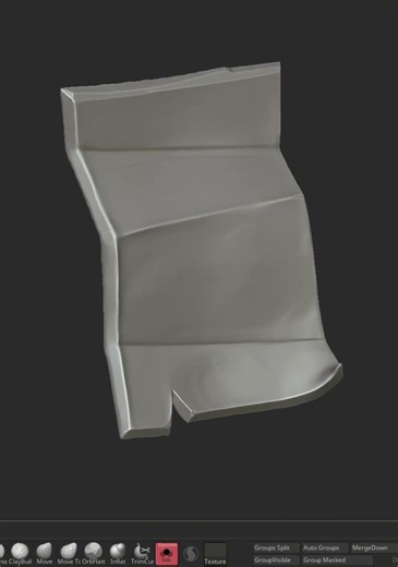 Stylized Paper Sculpting – Timelapse