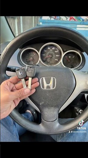 Honda Fit key program