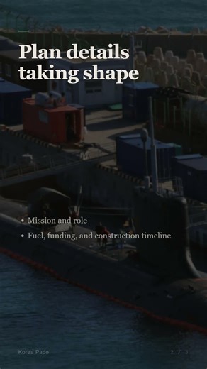 Korea Nears Nuclear-Powered Submarine Plan Announcement