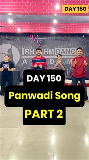 Rhythm Dance Academy on Instagram: "Panwadi Song🤩 . Day 150 - Part 02 #weddingdancechallange #instagramgrowth #explorer #explorepage✨ #exploring #instagramhacks #instagramhub #dancetutorial #hooks #virals"