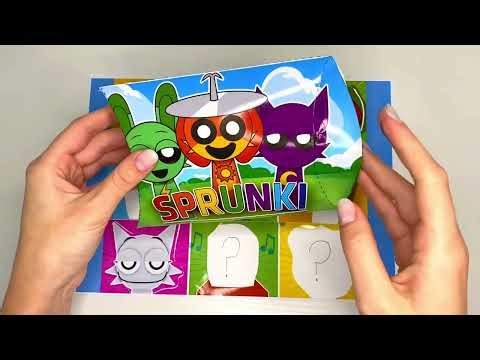 SPRUNKI💥 Paper DIY Sticker book 💥