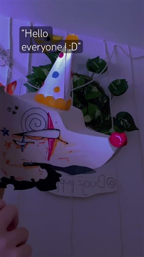 Poor guy js wants friends😔 ib:@Iristherainwing #paperdragonpuppet#fyp#dontflop