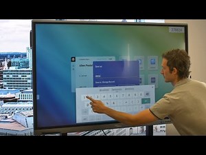 Optoma Creative Touch 5-Series Interactive Flat Panels Tutorial