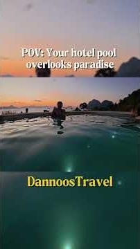 The best pool in El Nido Philippines. #dannoostravel #travel #pool