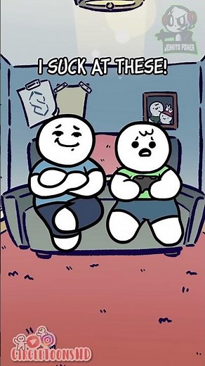 That GOOD FRIEND in GAMES💀 (Spanish Fandub) CircleToonsHD In Spanish #shorts #humor