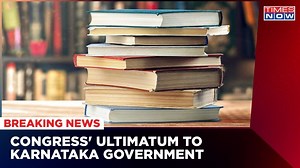 Karnataka Textbook Row: Congress Staged Protest, Demands Rollback Of New Syllabus | Latest News