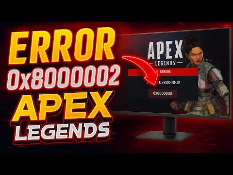 ✅COMO SOLUCIONAR EL ERROR 0x8000002 EN APEX LEGENDS