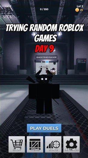 🎮 Day 9 of Playing a Random Roblox Game Every Day! - Sniper Duels