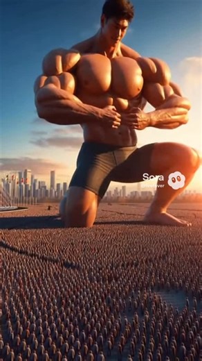 Giant's Gym on Instagram: "It’s giving 90s CGI 👾😄 #musclegod #muscleworship #gaymacrophilia"