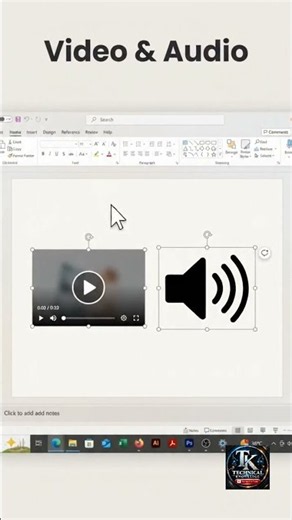 PowerPoint Insert & Design Tab | Pictures, Charts, SmartArt & Themes #Shorts