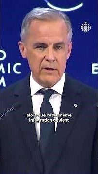 « Nous sommes en pleine rupture » : voyez le discours de Mark Carney à Davos