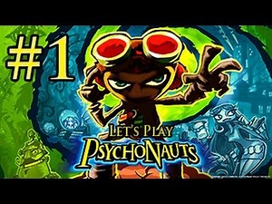 Let's Play: PsychoNauts Gameplay Walkthrough | Part 1 | SUMMER CAMP BEGINS!
