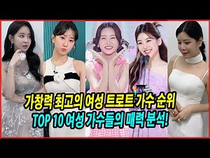 가창력 최고의 여성 트로트 가수 순위! TOP 10 여성 가수들의 매력 분석