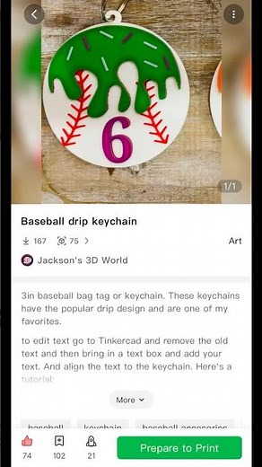 Custom 3D Print | Keychains made easy | #3dprinting