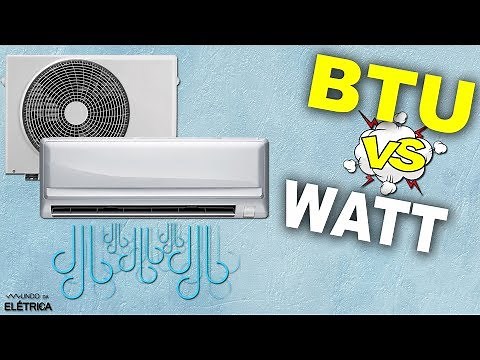 BTU x WATT FORMULA, Air Conditioning Power