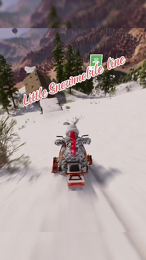 Snowmobile Fun in Riders Republic