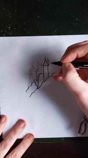 How to Draw a Castle in Side View: Step-by-Step Guide