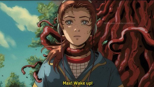 E se Stranger Things fosse anime? Veja como seria