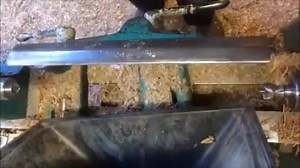 Turning Oak coffee table legs, cutting clean reduces sanding time these are sanded at 240 grit, however the real speed is just under 3 mins if you want to see the real speed version check it out on my YouTube channel. https://m.youtube.com/watch?v=fwBasc43e0E&t=1s | The woodturners