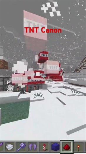 TNT Canon 🧨 #minecraft