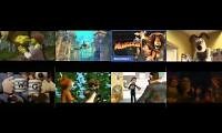 Mix of 8 videos from youtube : Dreamworks Animation SKG Movie Trailers (1998 - 2021) Part 2