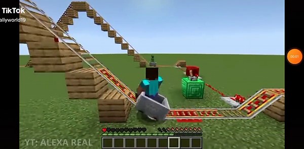 Minecraft Adventure: Exploring Blocks and Mining