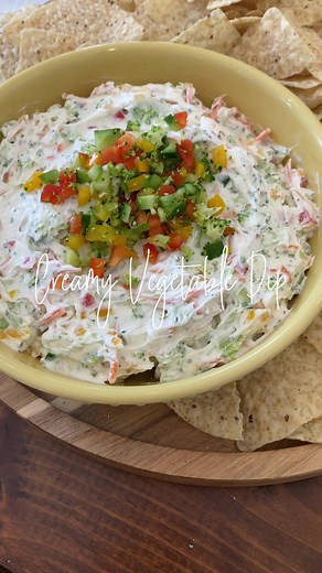 Creamy Vegetable Dip Recipe for Summer Parties