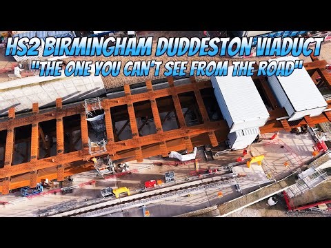 HS2 Birmingham Duddeston Viaduct - “The One You Can’t See From The Road” - New JMPSMEDIA Exclusive!