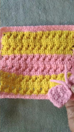 LOVELY BLANKET CROCHET PATTERN STITCH AT 🧞GENIE'S CROCHET CORNER