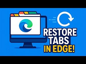 How to Restore All Tabs in Microsoft Edge After Closing Browser | Reopen Accidentally Closed Tabs