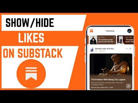 How To Hide Or Show Likes On Substack Account