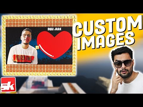 HOW TO MAKE CUSTOM PAINTINGS IN MINECRAFT #Sportskeeda